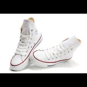 White high top converse